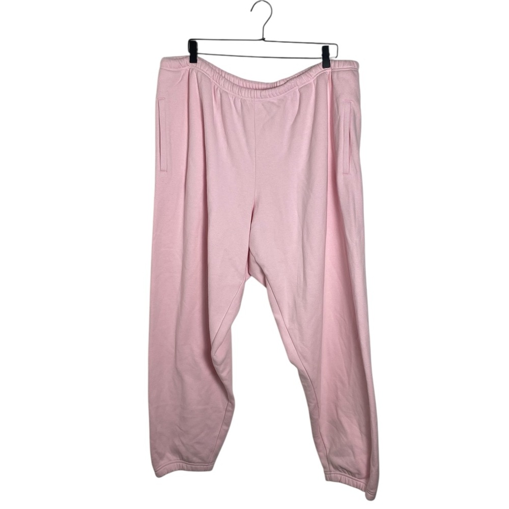 Skims Women's Pink Relaxed Jogger Pants